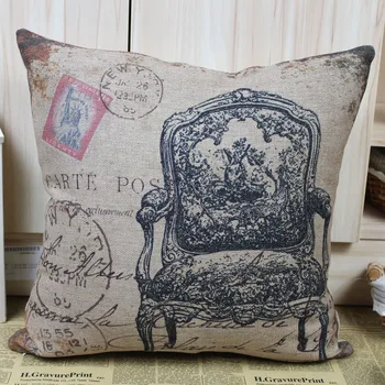 

LINKWELL Wholesale Free Shipping Luxurious Classic vintage sofa seat Pillow case