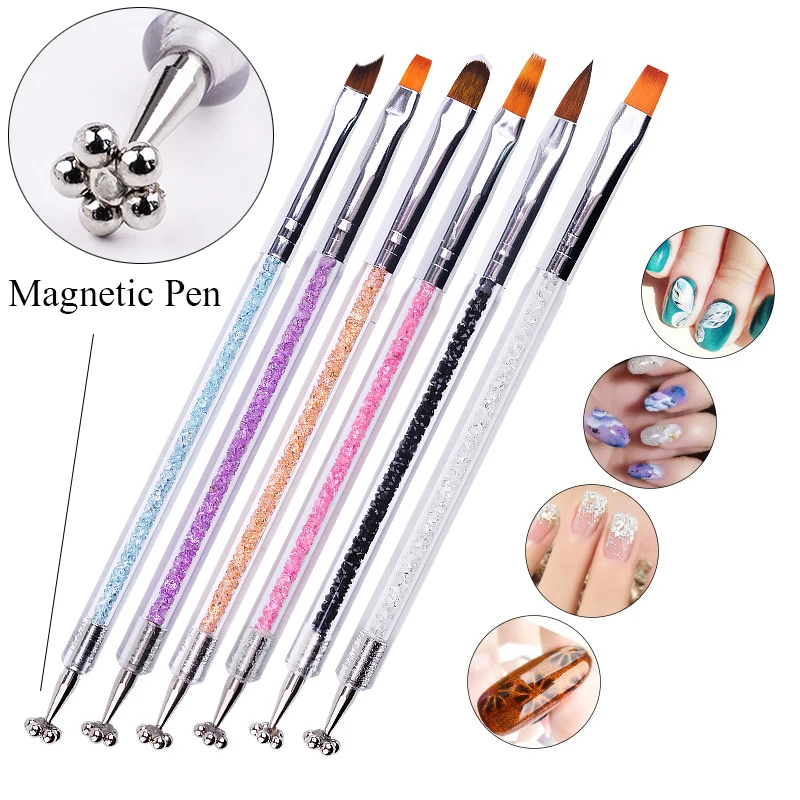 Buy Nail Art Brush Pen Tools Stick Cat
