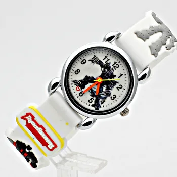 

Children boys girls quartz creative 3D anime movie boy sports clock girl holiday exchange gift bracelet fashion child watch