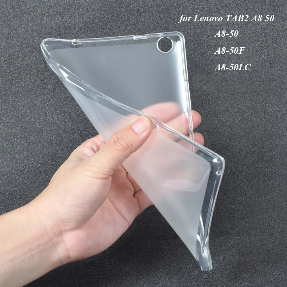 Для lenovo TAB2 A8-50 чехол Мягкие TPU Капа для TAB 2 A8-50LC A8-50F 8 планшет + стилус | Компьютеры и