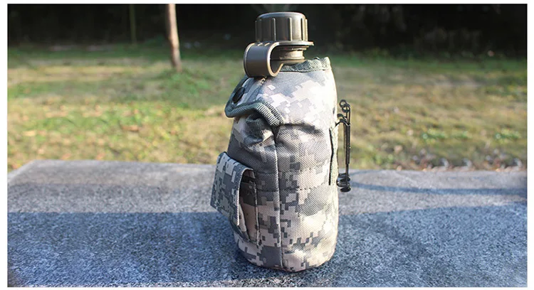 Чайник спортивный термос алюминиевая коробка для ланча теплое покрытие Открытый чайник моя бутылка для воды Военная гидро фляга тактическая природа поход