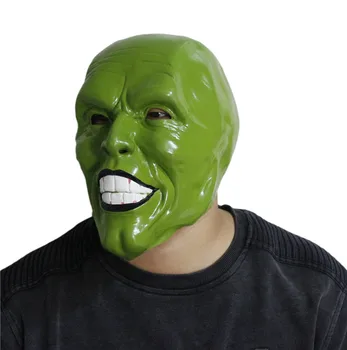 

Details Loki latex mask Jim Carrey best-selling Full-face