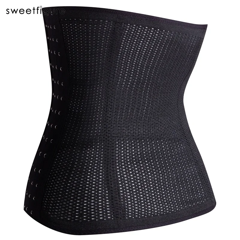 Waist Trainer Corset Body Shaper Women Cincher Post-baby Control Underbust Breathable Slim Shapewear Body Belt Modeling Strap backless shapewear