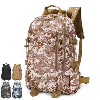 

2020 Large Capacity Men's Military Tactics Backpack Nylon Waterproof Rucksack for Hike Camouflage Travel Backpacks