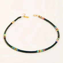 Женское колье-чокер в стиле бохо, эффектное ожерелье, новинка, силиконовый диск, догадка, розмарин, женские модные аксессуары, подарок на день Святого Валентина