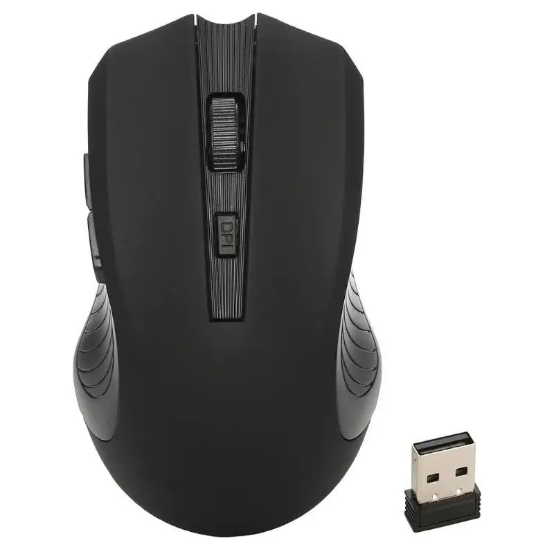 ALLOYSEED уникальная 6 клавиш 2,4G беспроводная мышь 1600 dpi USB мыши эргономичная мышь для офисного ПК/ноутбука/компьютера/настольного офисного