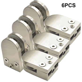 

Glass Fixed Clips Zinc Alloy Shelf Bracket Clamp Holder For Home Bathroom Handrails DAG-ship
