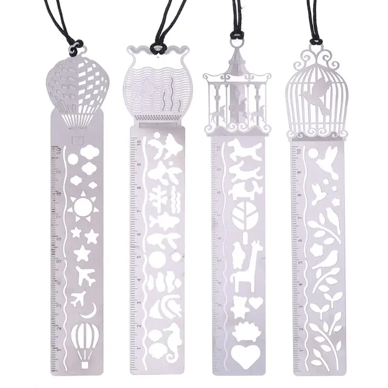 Cross-Shaped Ruler Bookmarks - 48 Piece Set For Sunday School & Bible Study In Multiple Colors