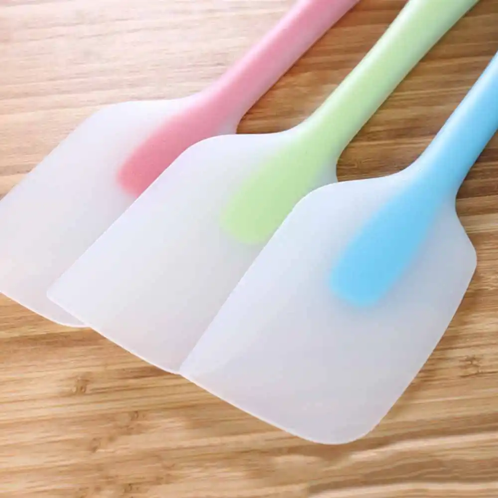 

1* Butter Spatula Brush Mixing Cream Scraper Silicone Baking Tool Heat Resistant TSLM1