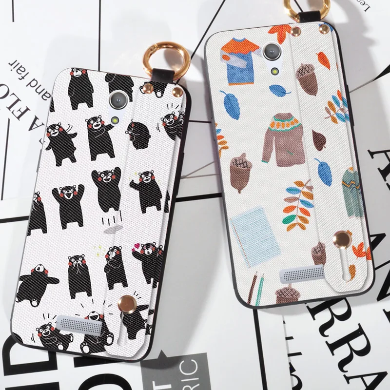 

Soft Silicone Wristband Cover For Highscreen Tasty Cute Bear Skin Strap Case For Highscreen Power 5 Five Pro Power Ice / Rage