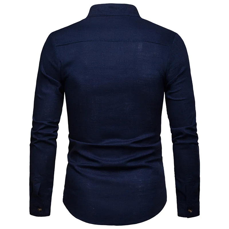 Для мужчин s Мужская классическая рубашка Новинка 2019 года Формальные рубашка белье свободные Высокое качество Бизнес Мода повседневное