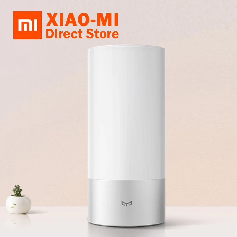

Xiaomi Mijia Yeelight Bedside Lamp Table Desk Smart Indoor Light 16 Million RGB Touch Control Bluetooth Wifi for Mihome APP