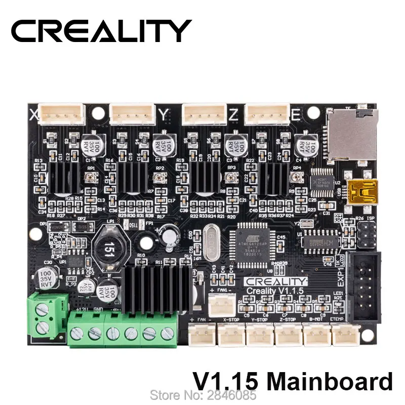 Creality3D новый обновленный тихий 1.1.5 материнская плата для Ender 3 Pro (Индивидуальные и