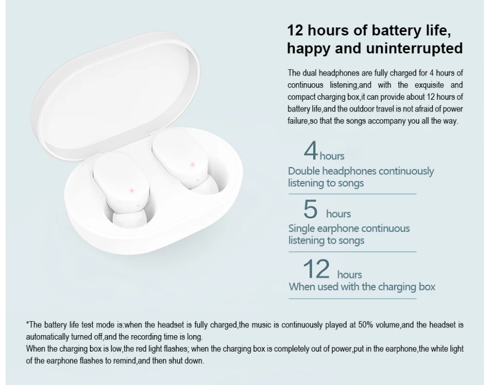 Xiaomi AirDots Bluetooth наушники TWS беспроводные наушники-вкладыши гарнитура с микрофоном и зарядной док-станцией Молодежная версия