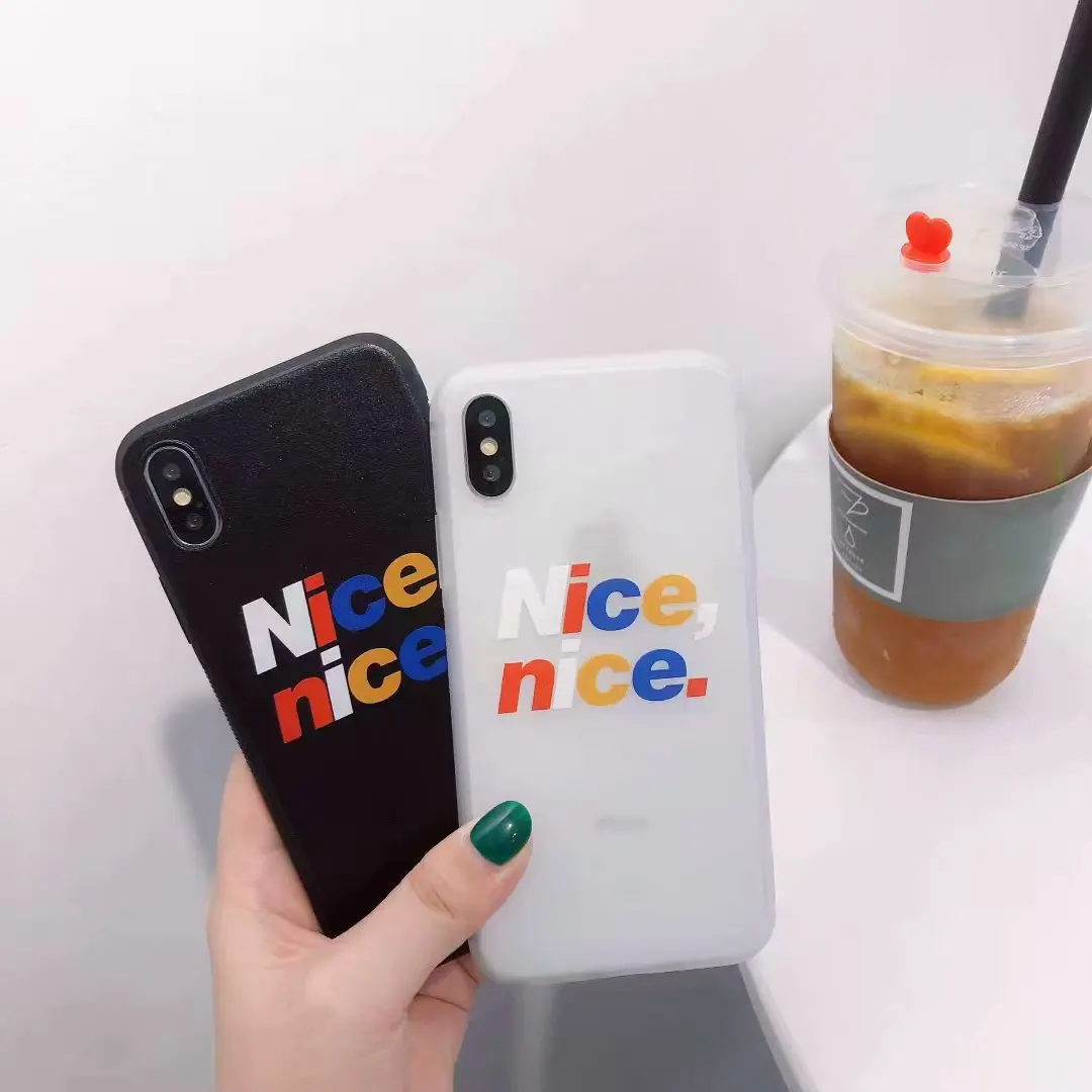 

Rlenda Good Nice Pattern Matte Case For iPhone 6 6s Soft Silicone Phone Cases For iPhone X/XR/XS Max 7 8 6 6sPlus 7Plus 8plus