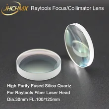 JHCHMX Raytools оригинальная фокусная линза/коллиматорная линза Dia.30 FL.100/125 мм для Raytools BT240 волоконная лазерная головка Bodor лазерная машина