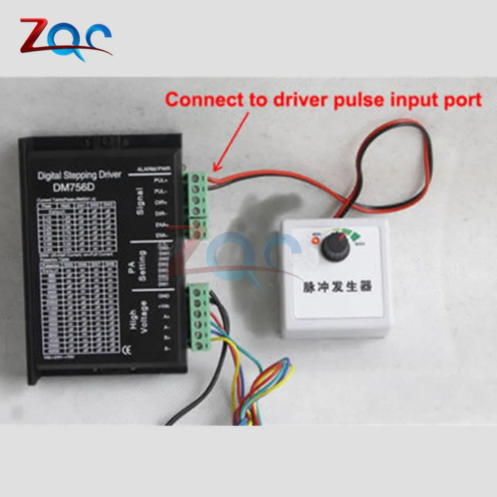 Драйвер шагового двигателя регулятор скорости Генератор импульсных сигналов импульсный модуль Великобритания Регулируемая частота