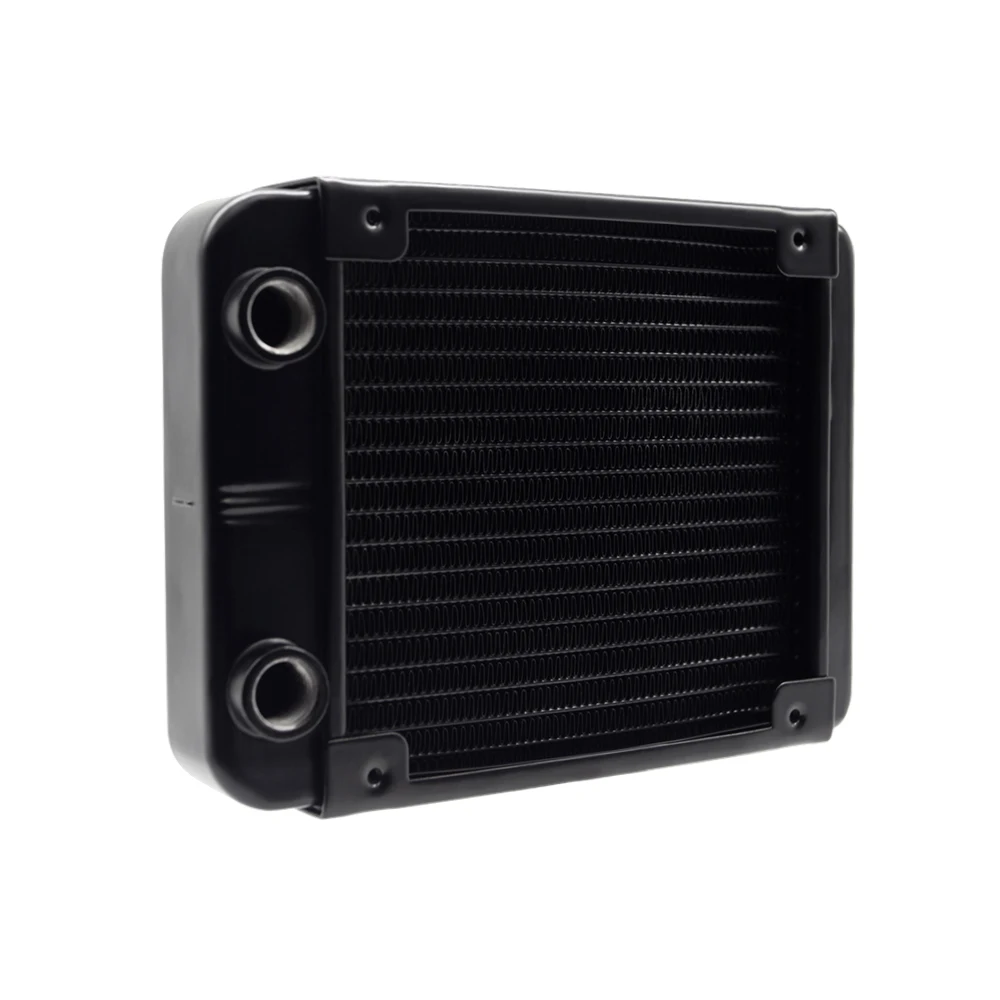 ALSEYE Water Cooling Radiator 120mm G1/4 Aluminum DIY Water Cooler for CPU / VGA Gaming PC Accessories ALSEYE Water Cooling Radiator 120mm G1/4 Aluminum DIY Water Cooler for CPU / VGA Gaming PC Accessories