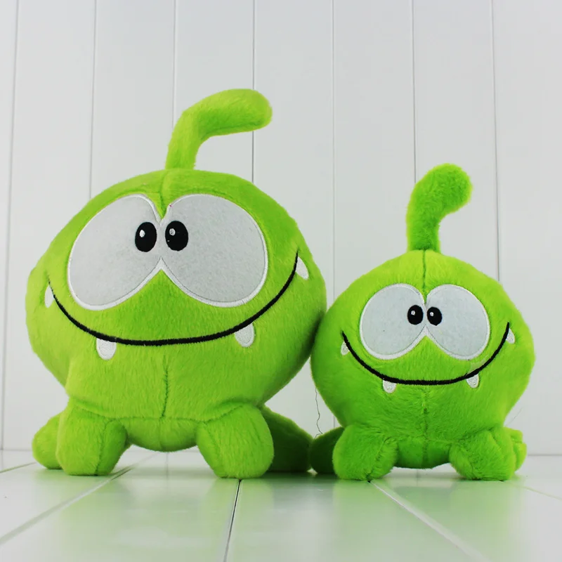 7" Om Nom Game Frog Plush Toy Cute Soft Stuffed Doll Cartoon Birthday Gift 2019 