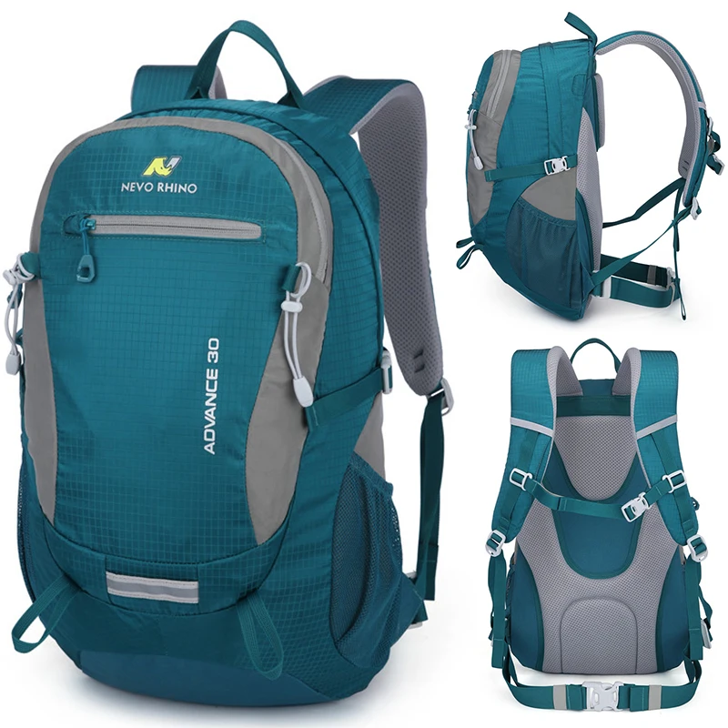 Скидка 30L NEVO RHINO, водонепроницаемый мужской рюкзак, унисекс, дорожная сумка, походный, для альпинизма, альпинизма, кемпинга, рюкзак для мужчин