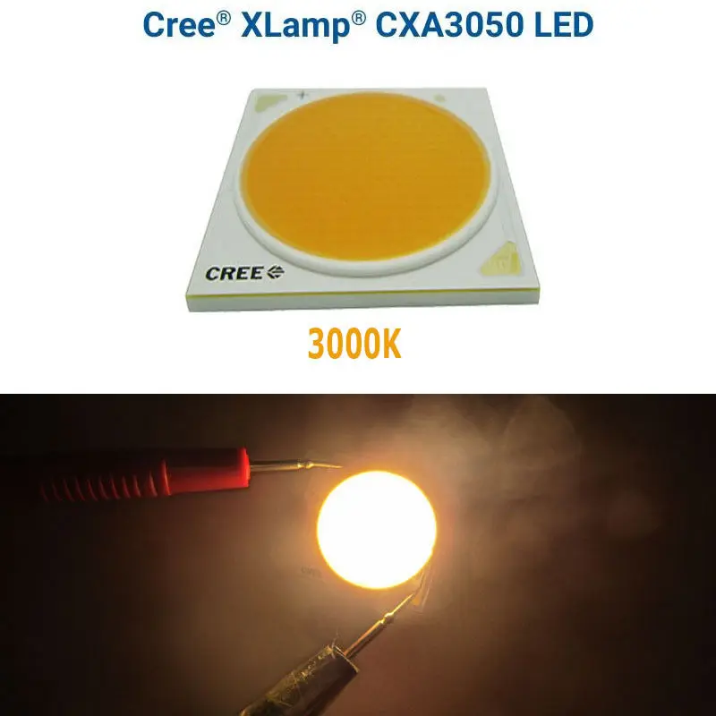 Светодиодный светильник Cree CXA3050 CXA 3050 керамический COB мощностью 100 Вт EasyWhite теплый