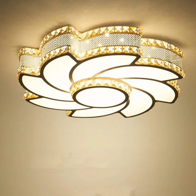 New Led Amber Crystal Chandelier Lamps Windmill Chandeliers High New Led Amber Crystal Chandelier Lamps Windmill Chandeliers High Power Acrylic Bright Lighting Re