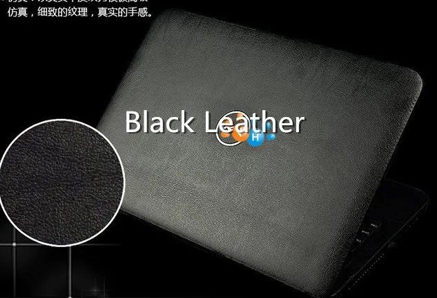 Специальные кожаные виниловые наклейки для ноутбука из углеродного волокна для 2012-2013 выпуска DELL XPS 13 L321X L322X старая версия - Цвет: Black leather