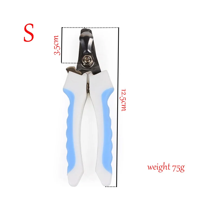 Ножницы для собак из нержавеющей стали для маленьких средних и больших собак Ножницы и щипчики для ногтей Ножницы для домашних животных принадлежности для ухода