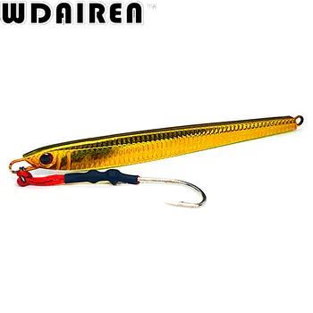 

New 1Pcs 200g Lead jig head fishing lure Sea fishing lure hard fishing bait for metal big sport game Free shipping !! FA-173