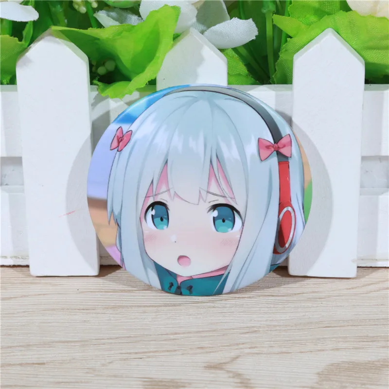 Большая брошь FFFPIN 5 8 см учитель Izumi Sagiri нагрудный булавка японский аниме ТВ игра
