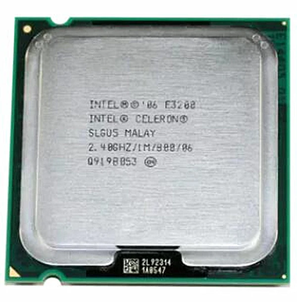 Original E3200 Desktop cpu Celeron dual core E3200 2.4G 1M 800 mhz GHZ ...
