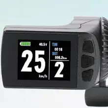 ebike 24 в 36 в 48 в дисплей Интеллектуальный водонепроницаемый разъем KT LCD9 панель управления электрический велосипед запчасти управление Лер
