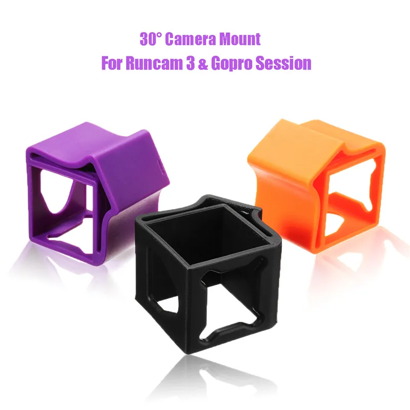 

RC Drone Replacement FPV Racer Spare Part 30 Degree Camera Mount for Runcam 3 for Gopro Session for Eachine Wizard X220S