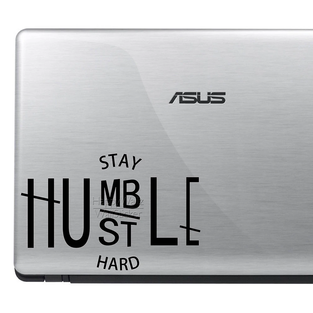 Stay Humble Quote Wall Decal Quote Mac Wall Sticker
