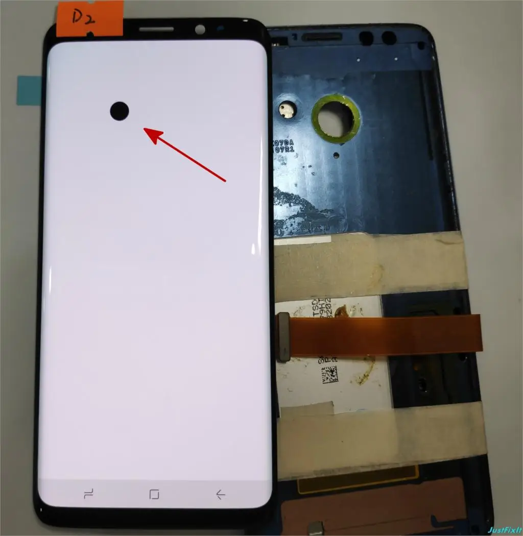 

NO.D2 For Samsung Galaxy S9 G960 G960f Defect Lcd Display Touch Screen Digitizer Original 5.8'' Original Super AMOLED Screen