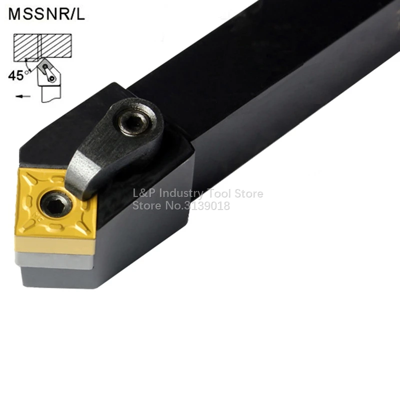 

New Good Quality Cutting Edge Angle 45 MSSNR3232P19 MSSNL3232P19 Cylindrical External Toolholder Not Including Blade SN**1906**