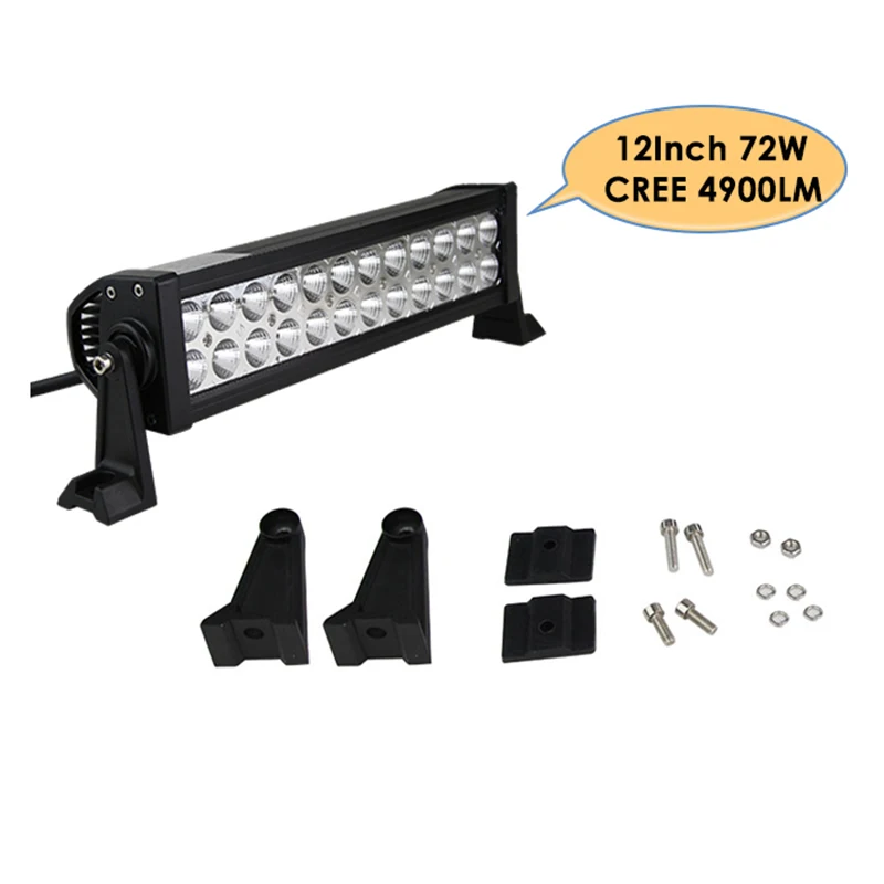 Suparee Auto Work Light 72W LED Work Light Bar Combo Beam Offroad Lamp
