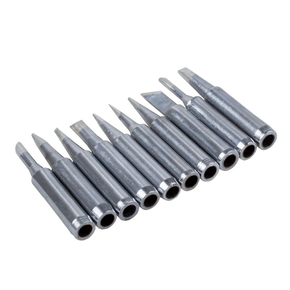 Soldering Iron Soldering Iron Tips Solder Iron Kit 5/10pcs 60W 900M Lead-free Solder Iron Tip Electric Soldering Irons for Rework Soldering Station Tool