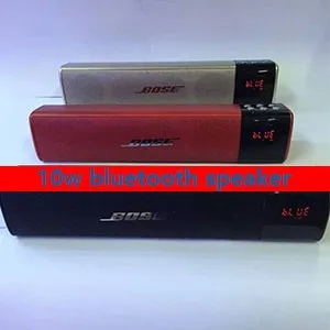 С FM антенной Bluetooth динамик беспроводной портативный стерео сабвуфер USB TF MP3 плеер FM радио Бумбокс телефон динамик