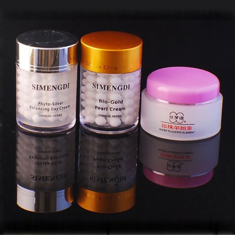 

3 BOX Simengdi Silver + Bio-Gold + Pearl & Sheep Placenta Cream