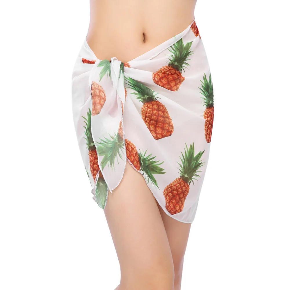 

Dropshipping Women Beach Sarongs Chiffon Cover Up Bikini Swimwear Coverup Wrap Skirt Swimsuit #11