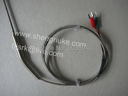 0-600C Термопара K Тип с компенсационный кабель