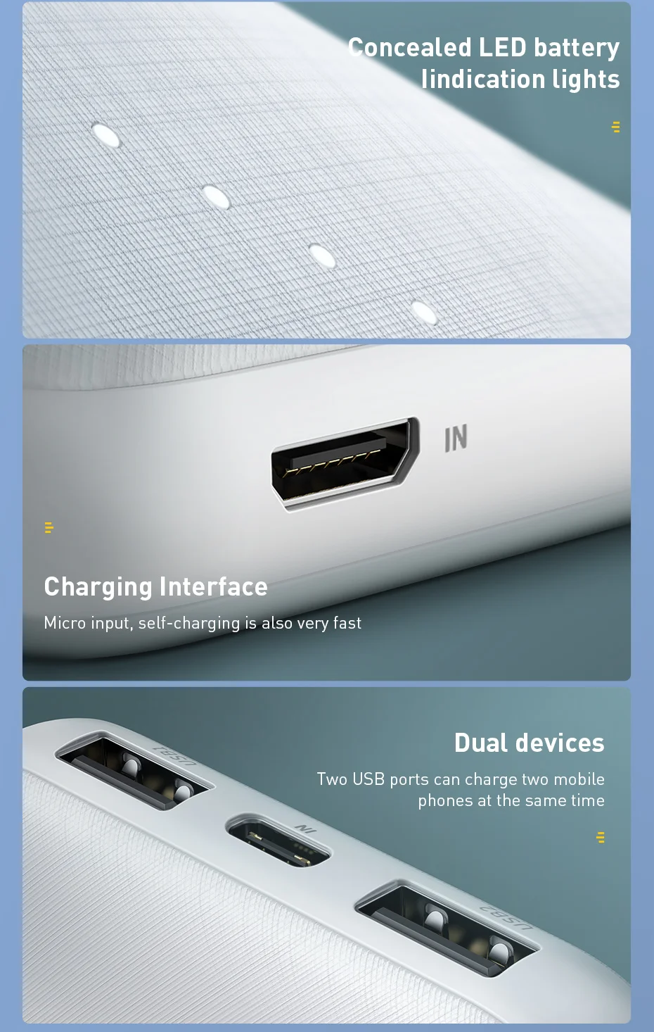 Baseus Mini 10000 mAh Power Bank портативное зарядное устройство типа C PD 10000 mAh Powerbank для iPhone Xiaomi Mi 9 Внешняя батарея Poverbank