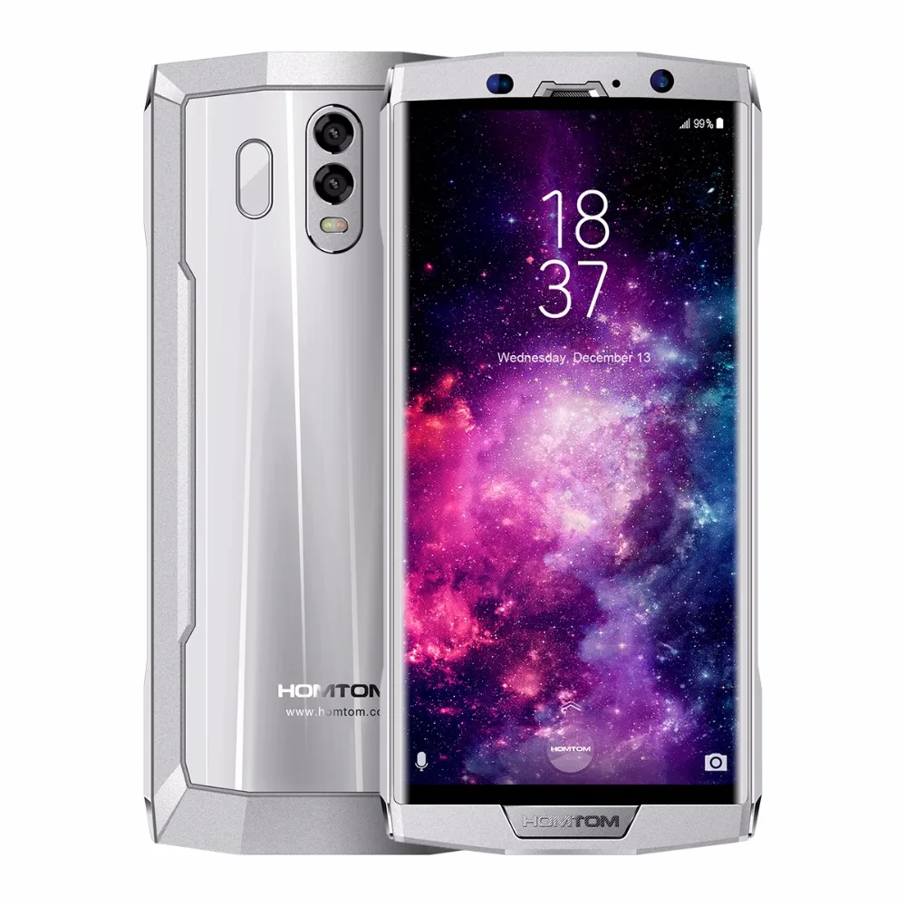 HOMTOM HT70 MT6750T Восьмиядерный Android 7 0 смартфон 6 дюймов 18:9 дисплей 16MP + 5 Мп двойная