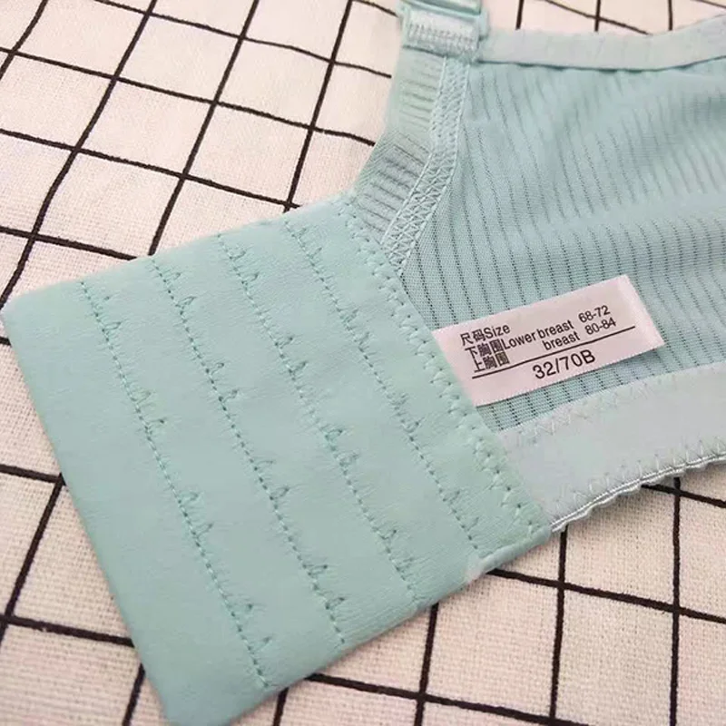 2019 High-end Brand Romantic Temptation Bra Set Women Fashion Stripes Underwear Set Push Up Seamless Lade Bra and Panties Set