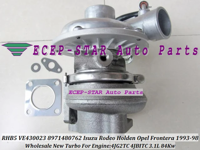 Cheap Free ship RHF5 VI95 8971480762 Turbo For ISUZU For Holden Rodeo Trooper For Opel Frontera 4JB1 4JB1TC 2.8L 4JG2TC 4JG2T 3.1L Cheap Free ship RHF5 VI95 8971480762 Turbo For ISUZU For Holden Rodeo Trooper For Opel Frontera 4JB1 4JB1TC 2.8L 4JG2TC 4JG2T 3.1L
