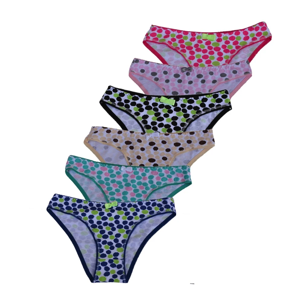 polka dot women's underwear
