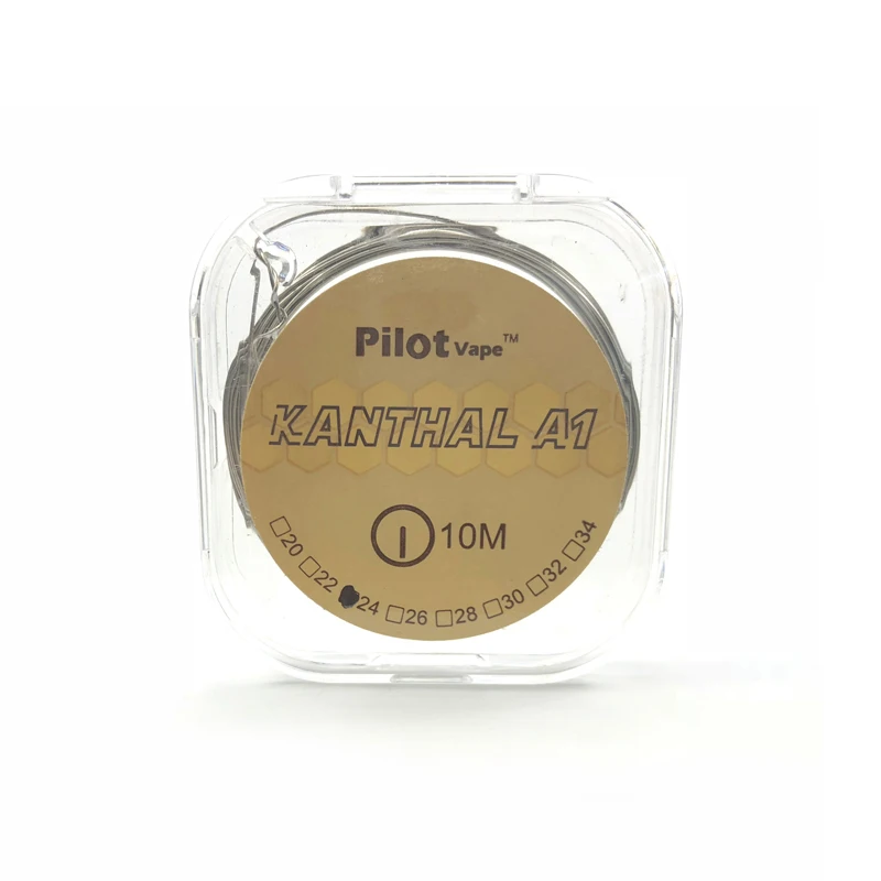 Pilot Vape 10m/roll A1 Heating Wire 24/26GA Heating Wires For RDA RTA Atomizer Coil