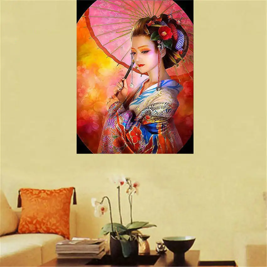 

5D Diamond Painting Tang Dynasty beauty 5D Diamond Painting Full Square DIY Diamond Embroidery Full Set Wall Sticker Home Decor