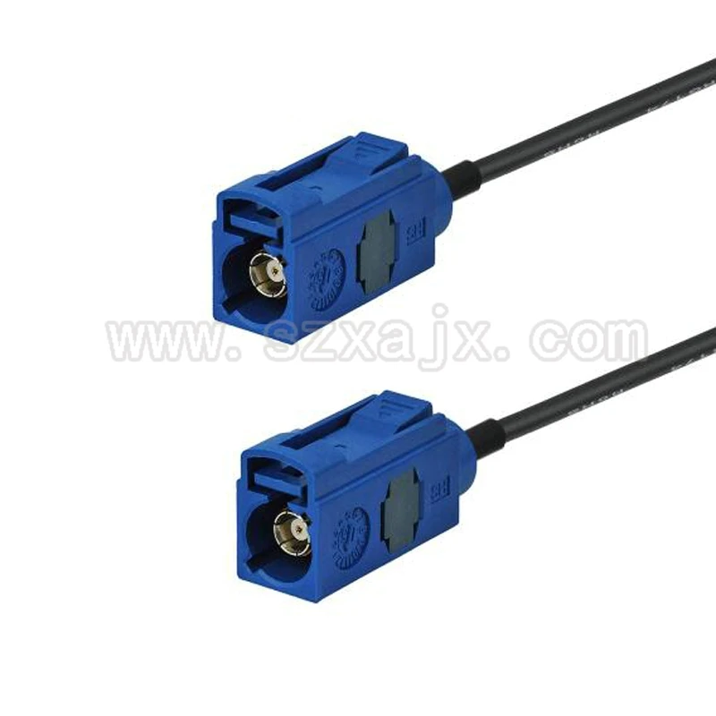 Коннектор JX GPS антенный Удлинительный кабель Fakra Female Jack прямой к pigtail RG174 &quotC&quot gps
